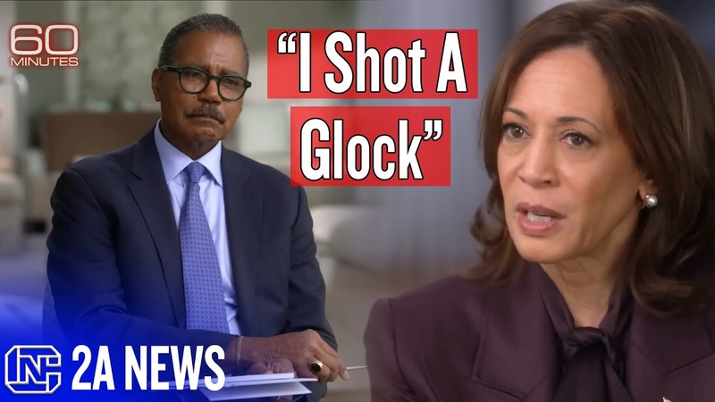 60 Minutes Challenges Kamala On Her Gun Ownership