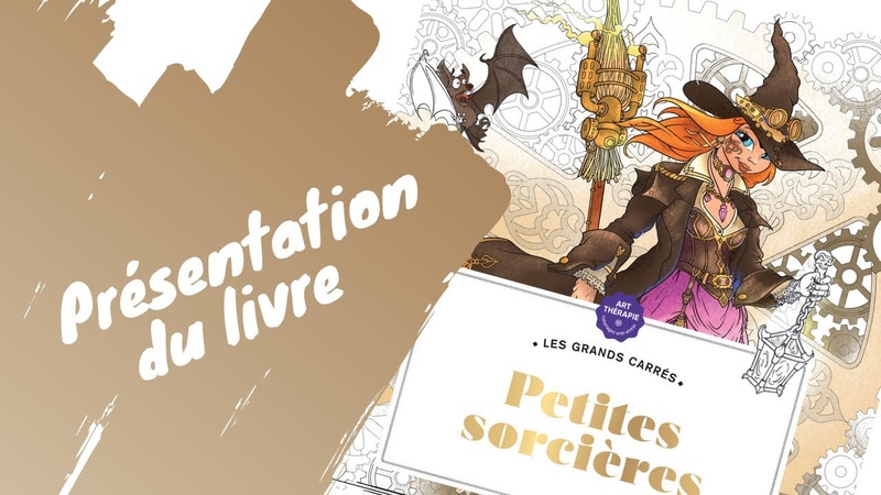 Petites sorcières jean Luc guerin coloriage Hachette art