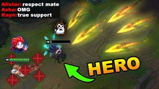 When SUPPORT Goes HERO MODE