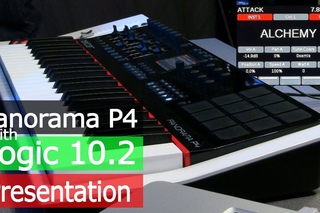 Nektar Panorama P4 Logic Pro 10.2 + Alchemy Integration