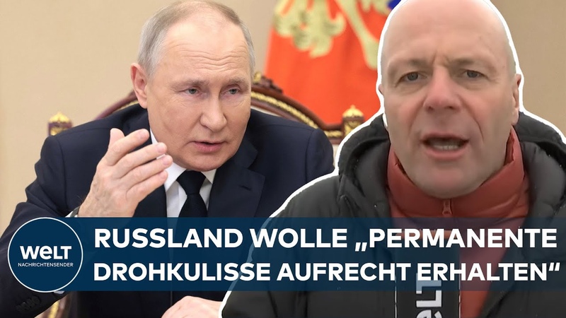 EINSCHÜ CHTERUNGSVERSUCH RUSSLANDS Atomvertrag mit USA ausgesetzt Putin werde sich nicht