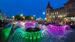 Саратов. Фонтан МЕЛОДИЯ. Гимн Саратова.