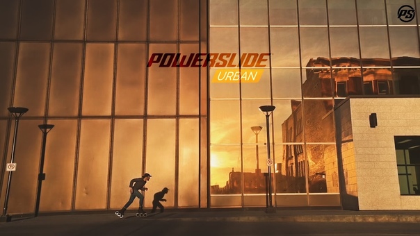 Urban roaming on Megacruiser Pro Skates Dustin Werbeski for Powerslide Inline