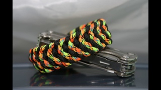 Как сделать браслет Небесное перо из паракорда  DIY paracord bracelet Heavenly feather