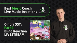 OMORI OST: Part 2 LIVE | Guitar Coach Reacts to OMORI Video Game Original Sound Track