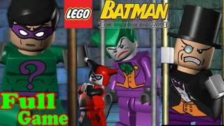 LEGO Batman 1 HD - Полное прохождение игры в режиме Герои | Все ролики