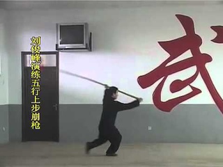 Shang Xing Yi Quan - Wu Xing Qiang (Spear) - Master Liu Jun Feng