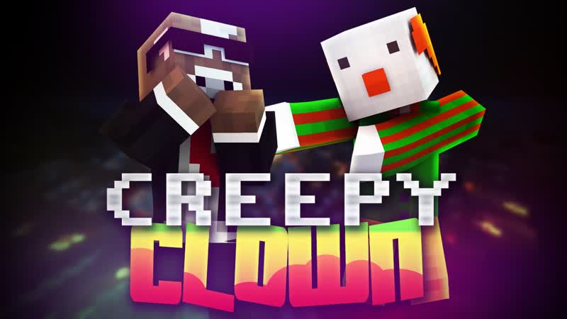EVIL SCARY CLOWN ( Minecraft Build Battle w, Preston Playz Vikkstar123