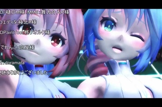 VOCALOID-MMDTda Kasane Teto & Miku Hatsune's Sweet Devil