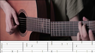 Arcade lore Awouters-краткий разбор на гитаре /Fingerstyle