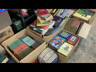 ВТОРАЯ БИБЛИОТЕКА С ПОМОЙКИ. ОБЗОР НАЙДЕННЫХ КНИГ