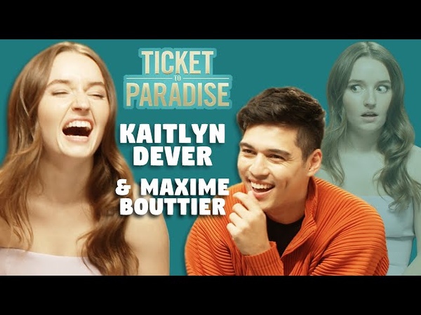 IM ALWAYS A THIRD WHEEL Kaitlyn Dever Maxime Bouttier Ticket To Paradise