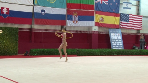 Екатерина Селезнева обруч (многоборье), , Aura cup 2017,