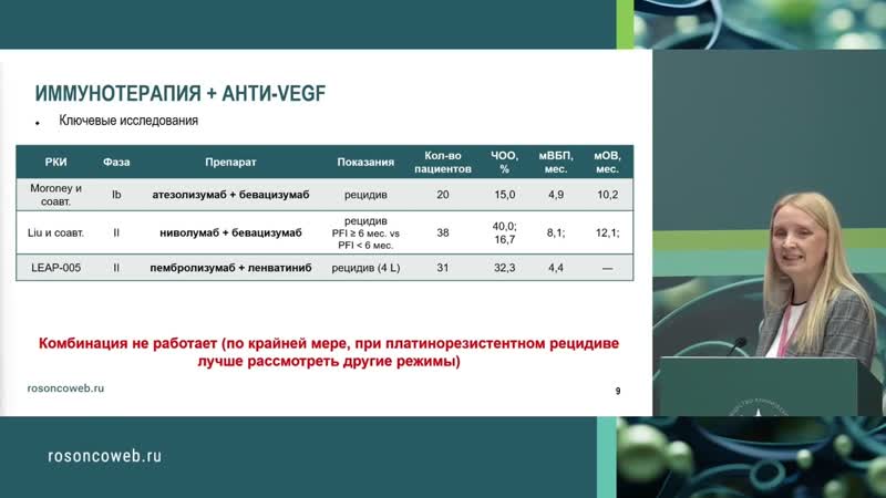 Иммунотерапия при раке яичников: друг или