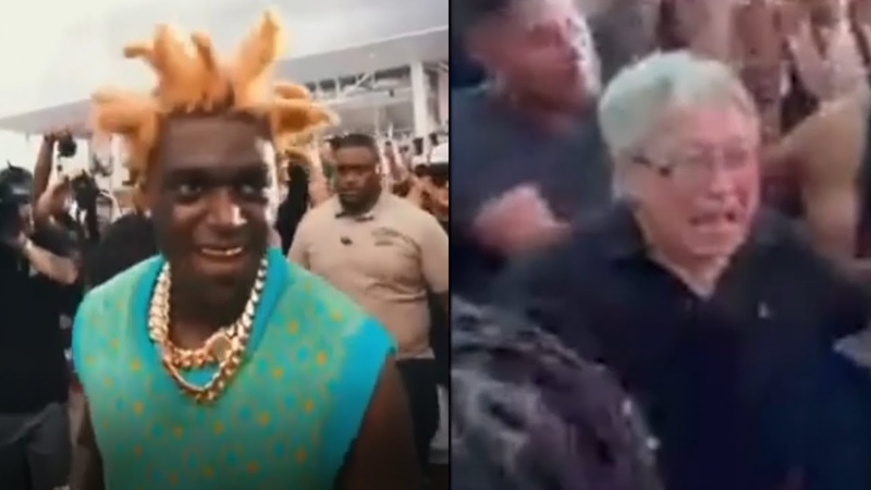 Kodak Black biggest fan at Rolling Loud