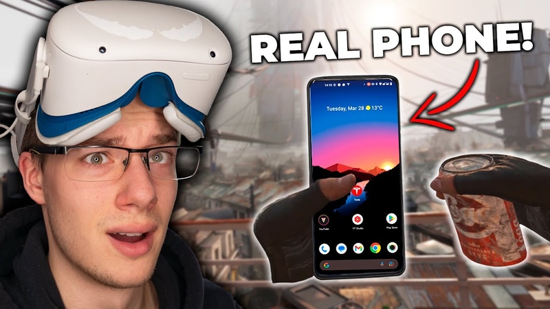 You Can Bring Your Real Phone With You Into