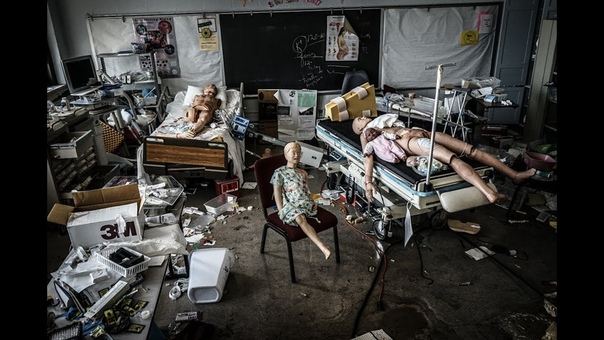 ABANDONED MEDICAL COLLEGE WITH BLOODY