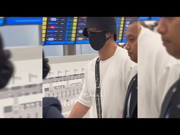 20240310 Seo In Guk Departure Suvarnabhumi Airport, seoinguk, 서인국 Get a well deserved