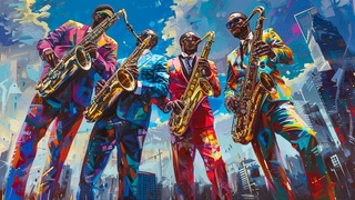 Golden Moments The Sublimation of Saxophone in Funk Jazz  Funky Instrumental Music