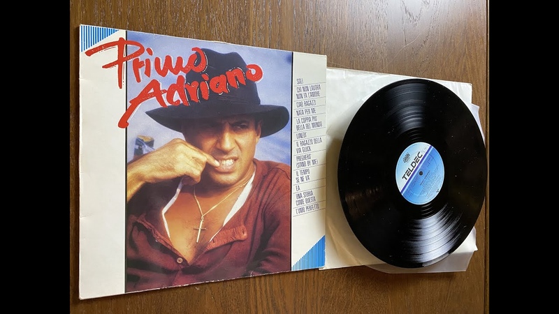 Adriano Celentano Primo Adriano Soli Vinyl LP TELDEC 6. 26406 ORIGINAL GERMANY