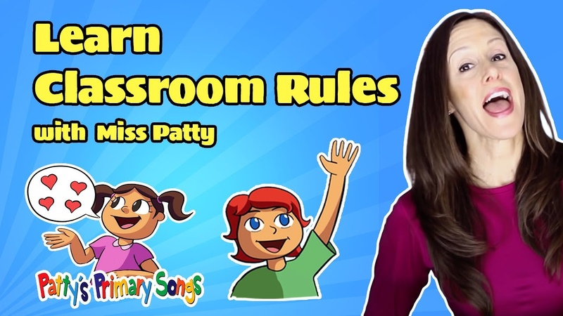 Learn Classroom Rules Song for Children ( Official Video) Following the Rules by Miss