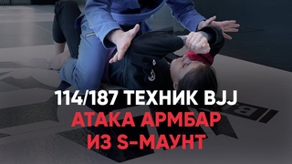 Атака армбар из s-маунт / БЖЖ