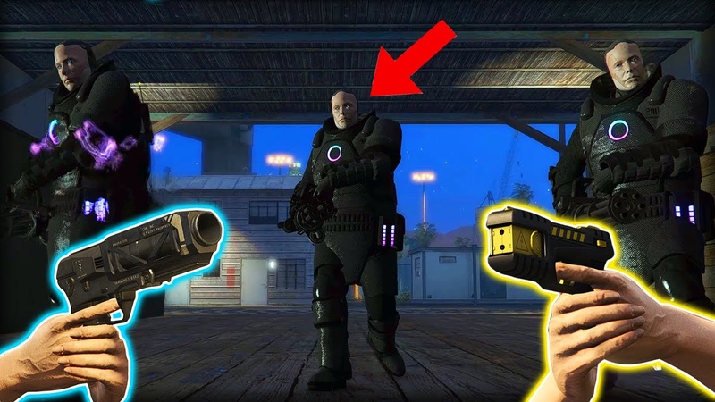 Testing Out The New Weapons On Juggernaut ( EMP Launcher Stun