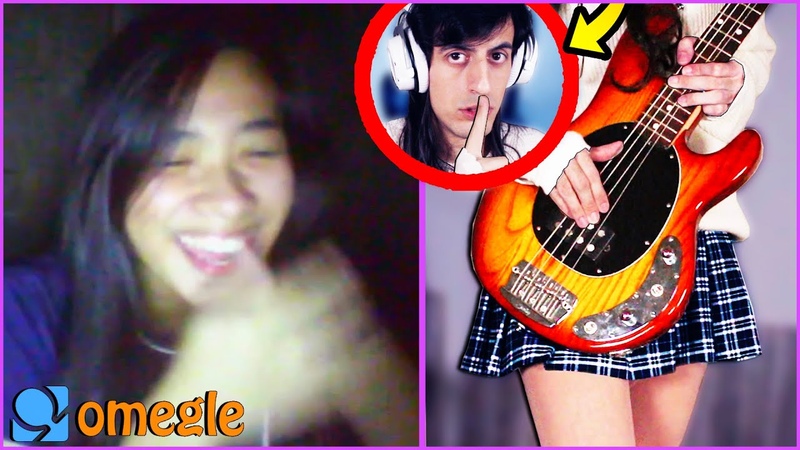 I Pretended to be an ANIME GIRL BASSIST on Omegle ( GONE