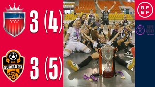 RESUMEN | Atlético Navalcarnero 3(4)-3(5) Pescados Rubén Burela | Final Copa de La Reina Futsal 22