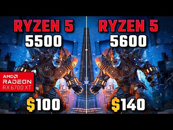 Is Ryzen 5 5600 Worth the Extra Cash RX 6700 XT Gaming
