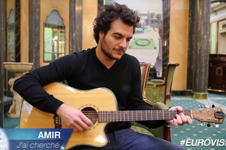 Amir chante “J’ai Cherché“ en acoustique - Eurovision 2016