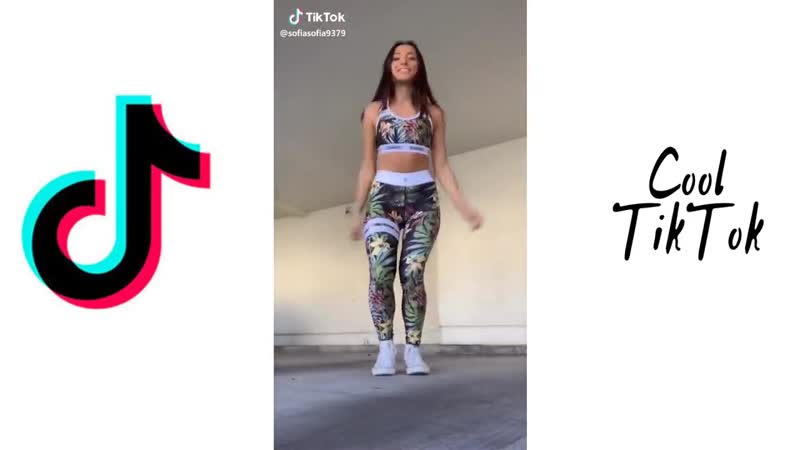 Dance tutorial on Tik Tok Танцы Тик Ток, обучение v720
