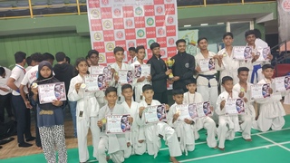 1st Dussehra state level kudo(Japanese mma) championship at shimoga nehru Indore stadium
