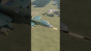 A10 warthog fires Guns and Maverick AGM-65D at Hostile targets #dcs