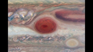 Moving Winds in Jupiters Great Red Spot