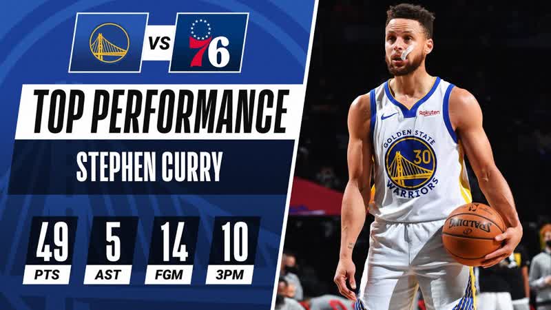 Stephen Curry Goes OFF for 49