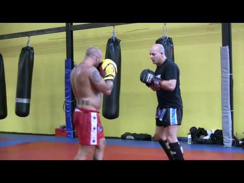 Dave Breed Ramon Dekkers Golden Glory Training