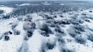 Море огня: эффектное видео артиллерийского удара появилось в Сети
