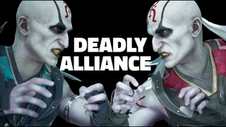 MK1 Quan Chi VS Quan Chi VS Deadly Alliance ( All Intros & Mirror Match Intros So Far )