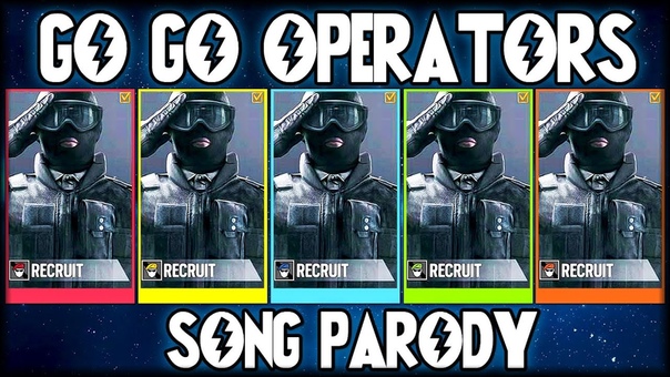 GO GO OPERATORS ( Power Rangers Rainbow Six Siege