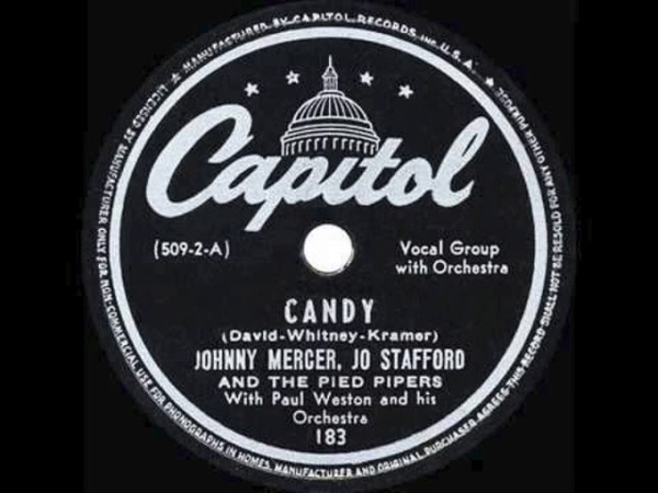 Candy (1945) Jo Stafford and Johnny Mercer with The Pied