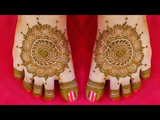 Simple easy leg mehndi design |new foot mehndi design 2021|latest feet henna design by aaru Mehndi