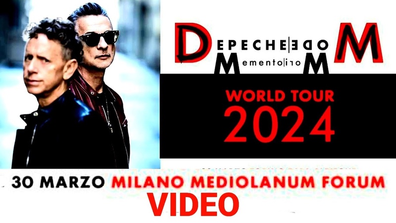 Depeche Mode Forum, Assago, Milano, Italy, 30 mar 2024 FULL VIDEO LIVE