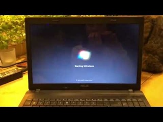 ВОССТАНОВЛЕНИЕ ДО ЗАВОДСКИХ НАСТРОЕК  ASUS X54C Windows 7