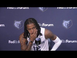 Ja Morant Reminding The League That He Is Still One Of The BEST | 2024 NBA Media Day