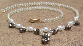 Fcil y Elegante Collar de Perla y  #178!!!