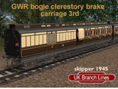 GWR bogie clerestory brake 3rd