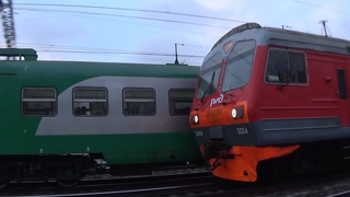 Электропоезда ЭД4М-0500, ЭД4М-0004, ЭД4М-0325, ЭД4М-0303, ЭД2Т-0029 (пять поездов)