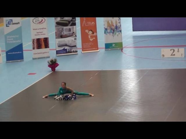 MČ R Hradec Králové 2016 pom pom solo kadetky Natálie