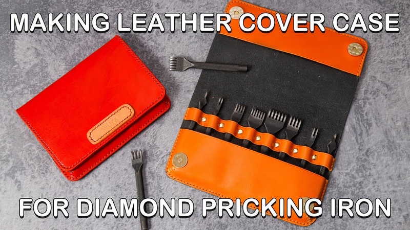 Leather craft Making a leather cover for diamond chisel, Free